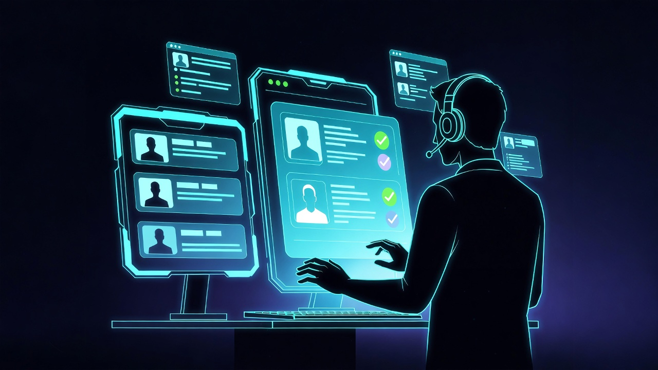 Live agent human validation for claimant intake